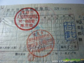 【青岛记忆】老票据上的新市场